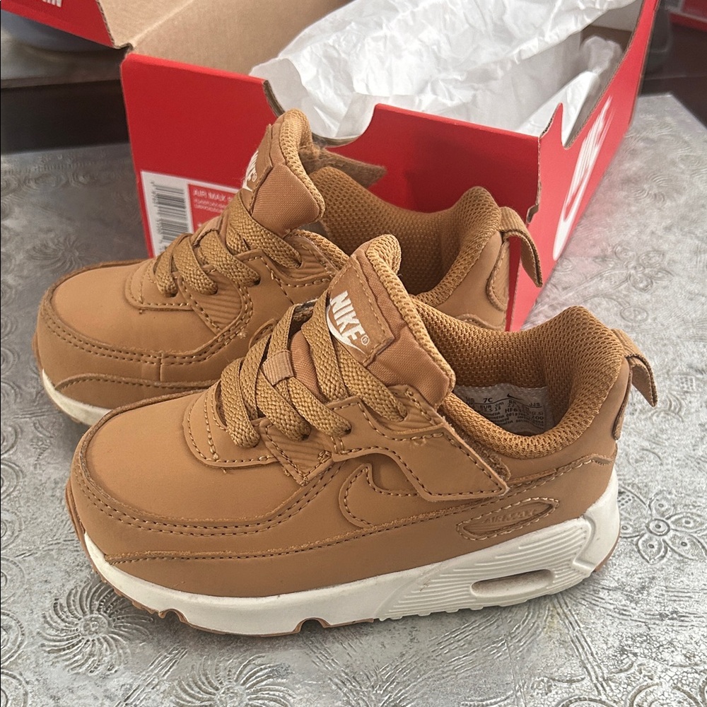 Nike Air Max 90 Easyon Kids Brown Sneakers